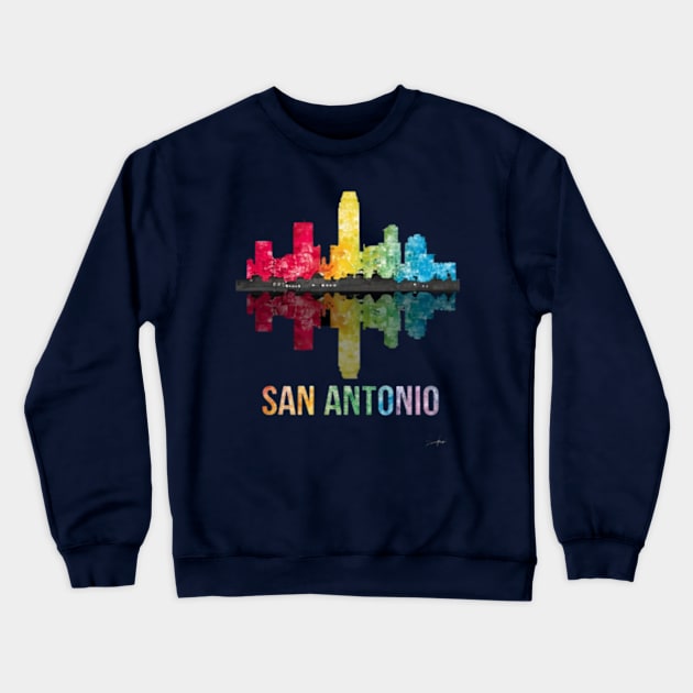 San Antonio Crewneck Sweatshirt by TshirtMA